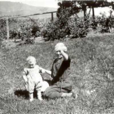James & Grandmother Lawrence