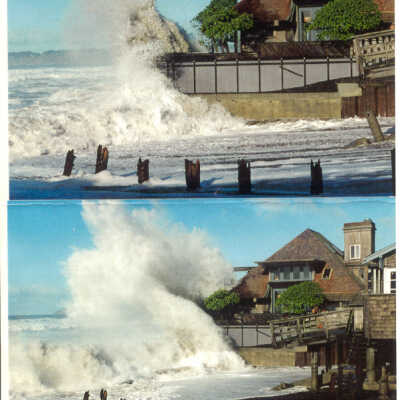 Evan's House in Storm