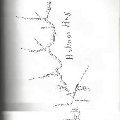 1868 Easkoot Bolinas Lagoon Road Map Partial