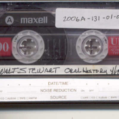 Oral History of Walter Stewart