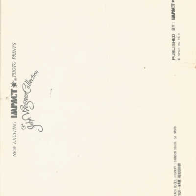 Seadrift California Post Card