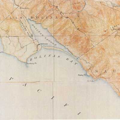 Map of Mt. Tamalpais