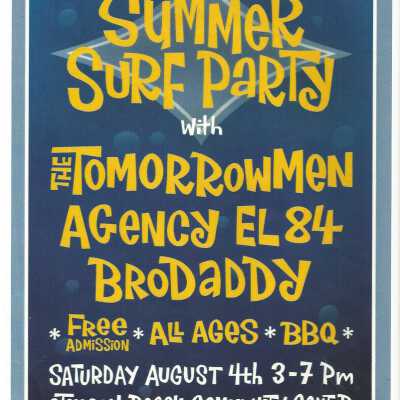 Summer Surf Party Poster