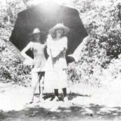 Two Girls and an Umbrella