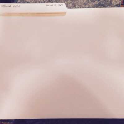 Official Sample Ballot