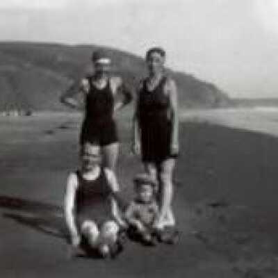 People on Stinson Beach