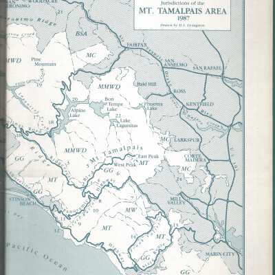 Right side of Jurisdiction of the Mt. Tamalpais Area 1987