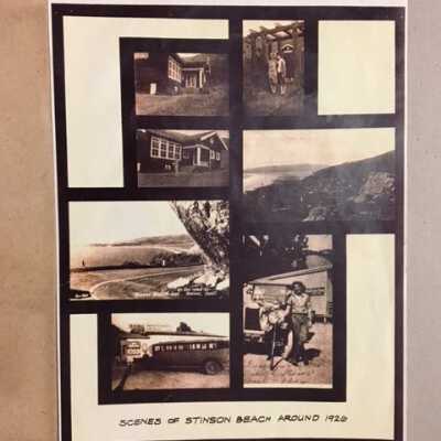 Scenes of Stinson Beach around 1926