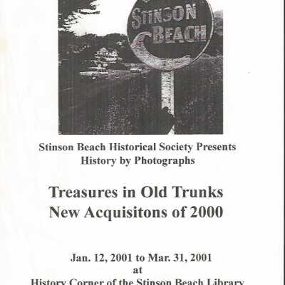 SBHS 2001 Photography Show Flyer