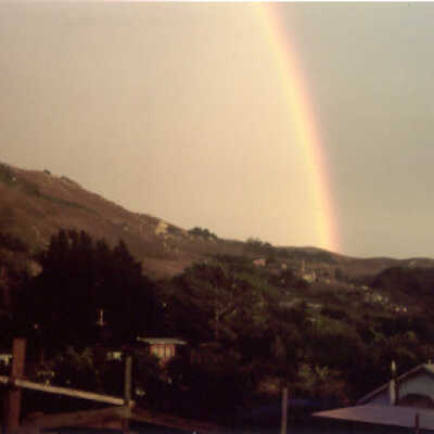 Rainbow over the Village