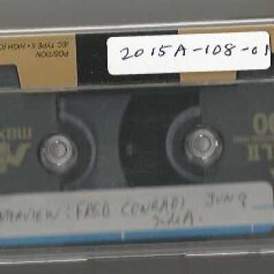 Fred Conradi Oral History including Bill Tacherra Oral History