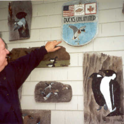 Jimmy Dixon with Syd Boyle's Art