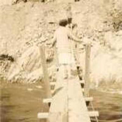 Woman on a Trestle