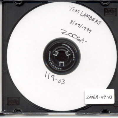 Oral History of Tom Lambert
