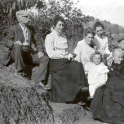 Family Gathering on the Hillside