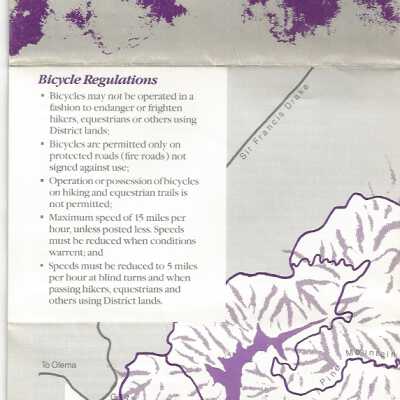 Marin Municipal Water District Bike Map