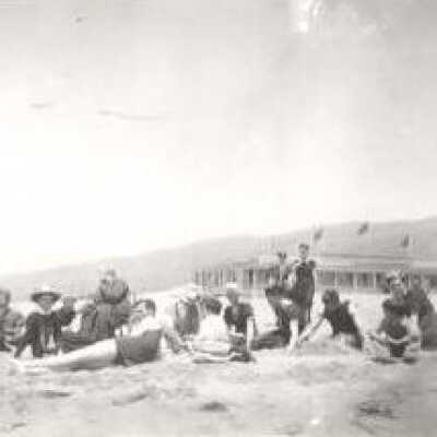 People on Stinson Beach