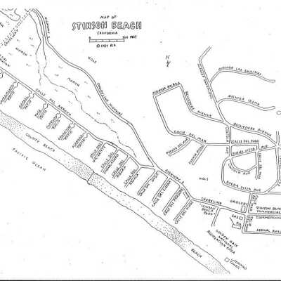 Map of Stinson Beach