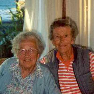 Peggy and Janet Green