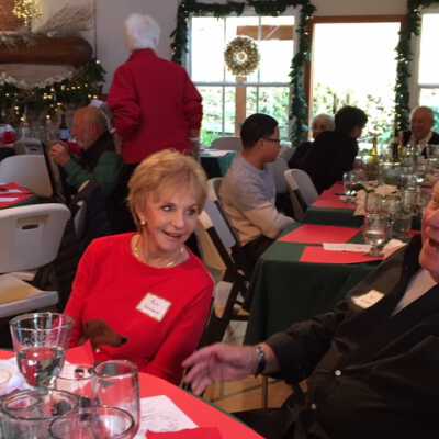 Pam & Mel DeWeerd at the 2017 Holiday Luncheon