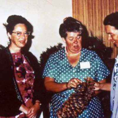 Three Flower Ladies