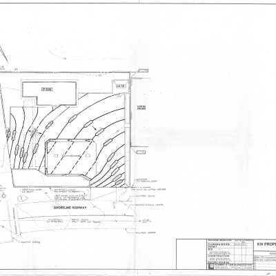 Chevron Station Preliminary Grading & Drainage Plan