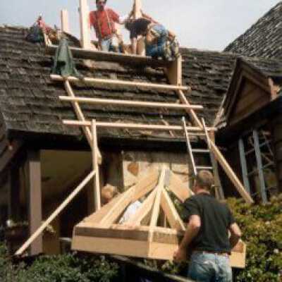 Construction of Chapel Bell Tower