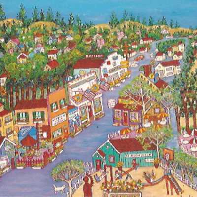 Stinson Beach Illustrated by Peter Lee