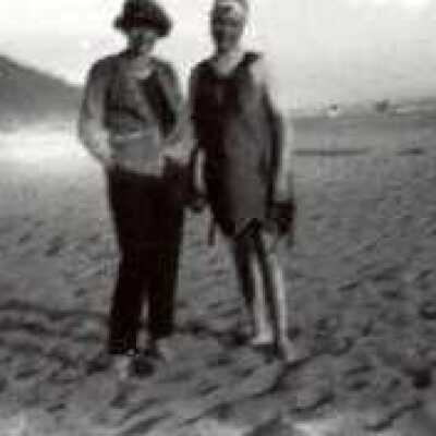 Two Women on Stinson Beach