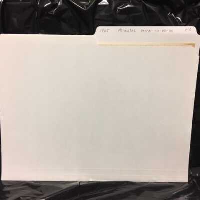 1965 Progressive Club Minutes