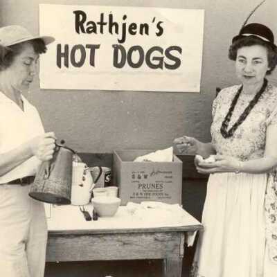 Preparing hot dogs