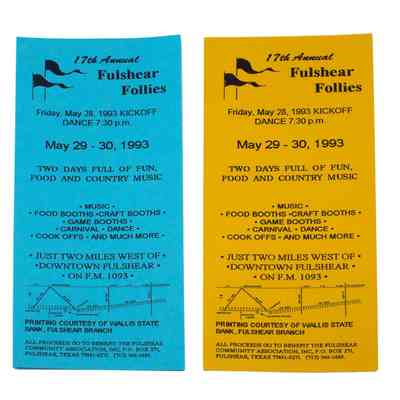 (1993) Advertisements (set of two)
