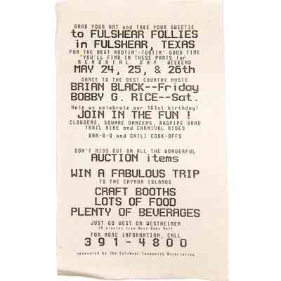 (1991) Advertisement