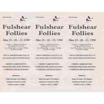 (1990) Advertisement & Schedule