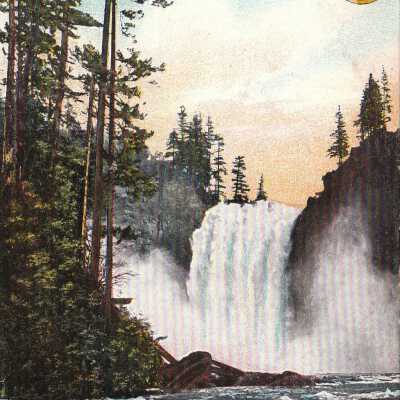 Snoqualmie Falls, Washington: Origsize: 3.5x5.5; Origformat: Print-Photographic