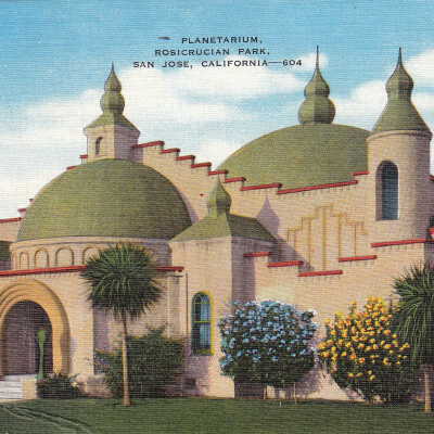 Planetarium, Rosicrucian Park, San Jose, California