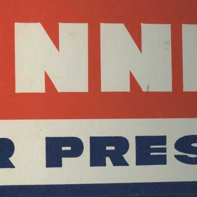 JFK Jr. Campaign sticker