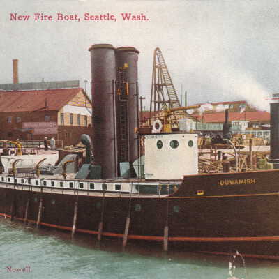 New Fire Boat, Seattle, Wash