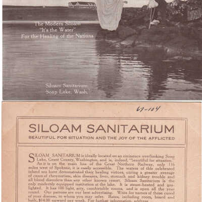 Siloam Sanitarium, Soap Lake, Wash
