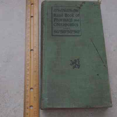 Lilly's Hand Book of Pharmacy and Therapeutics, 5th revision, 12th ed.