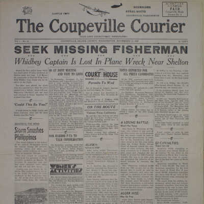Coupeville Courier, November 13, 1952