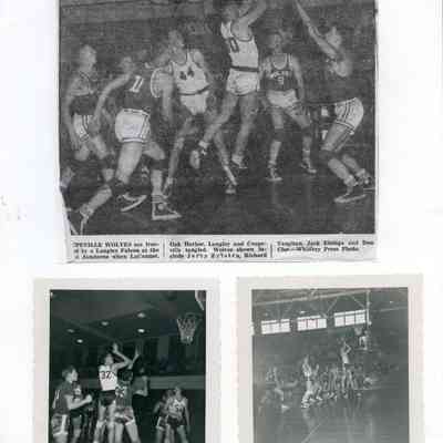 CHS Boys Basketball Scrapbook page