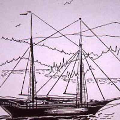 Sailing Ship Illustration