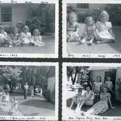 Izett and Leever grandchildren - 1953