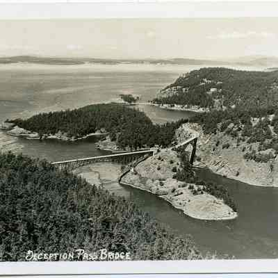 Deception Pass Looking NorthWest