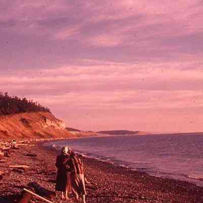 36. Ebey's Landing beach combing and scenic view: Ebey's Landing - Oct. 1957