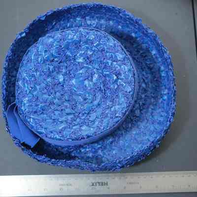 Blue Straw Hat