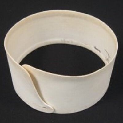 1800-1900 era man's stiff standing collar