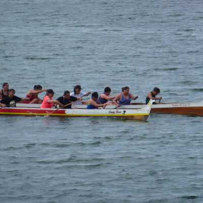 Lady Rose and Eyem Tha'le Canoes