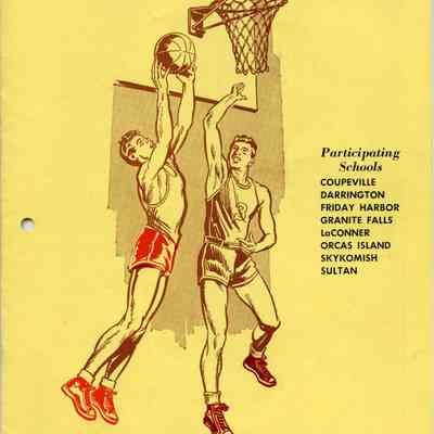 Northwest Basketball Class "B" Tournament Program, 1958